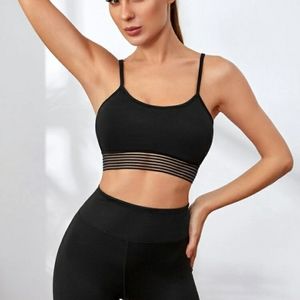 Shein mesh sports bra